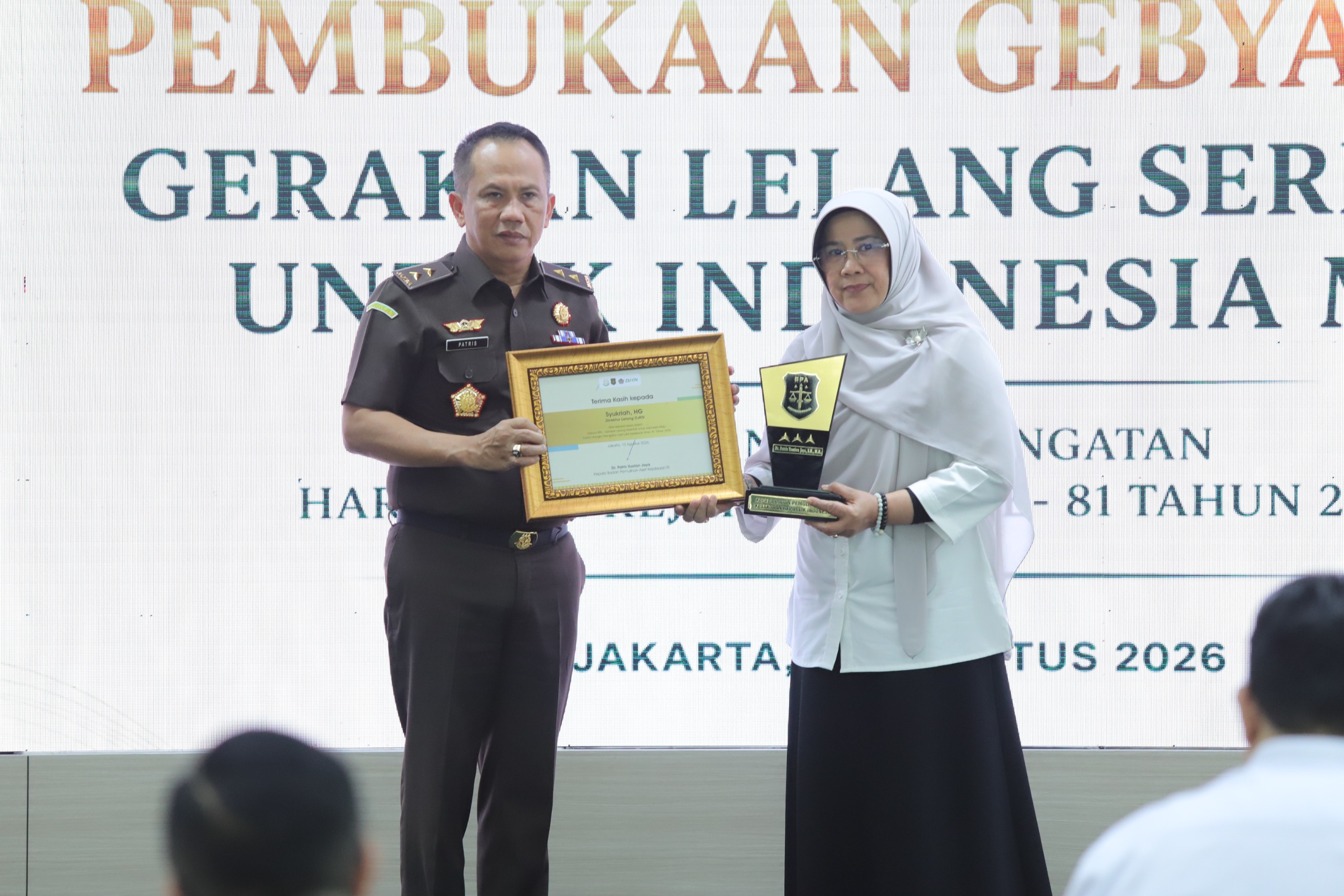 Kejaksaan Agung RI Gelar Lelang Serentak Nasional Rp289 Miliar demi Pulihkan Kerugian Negara.