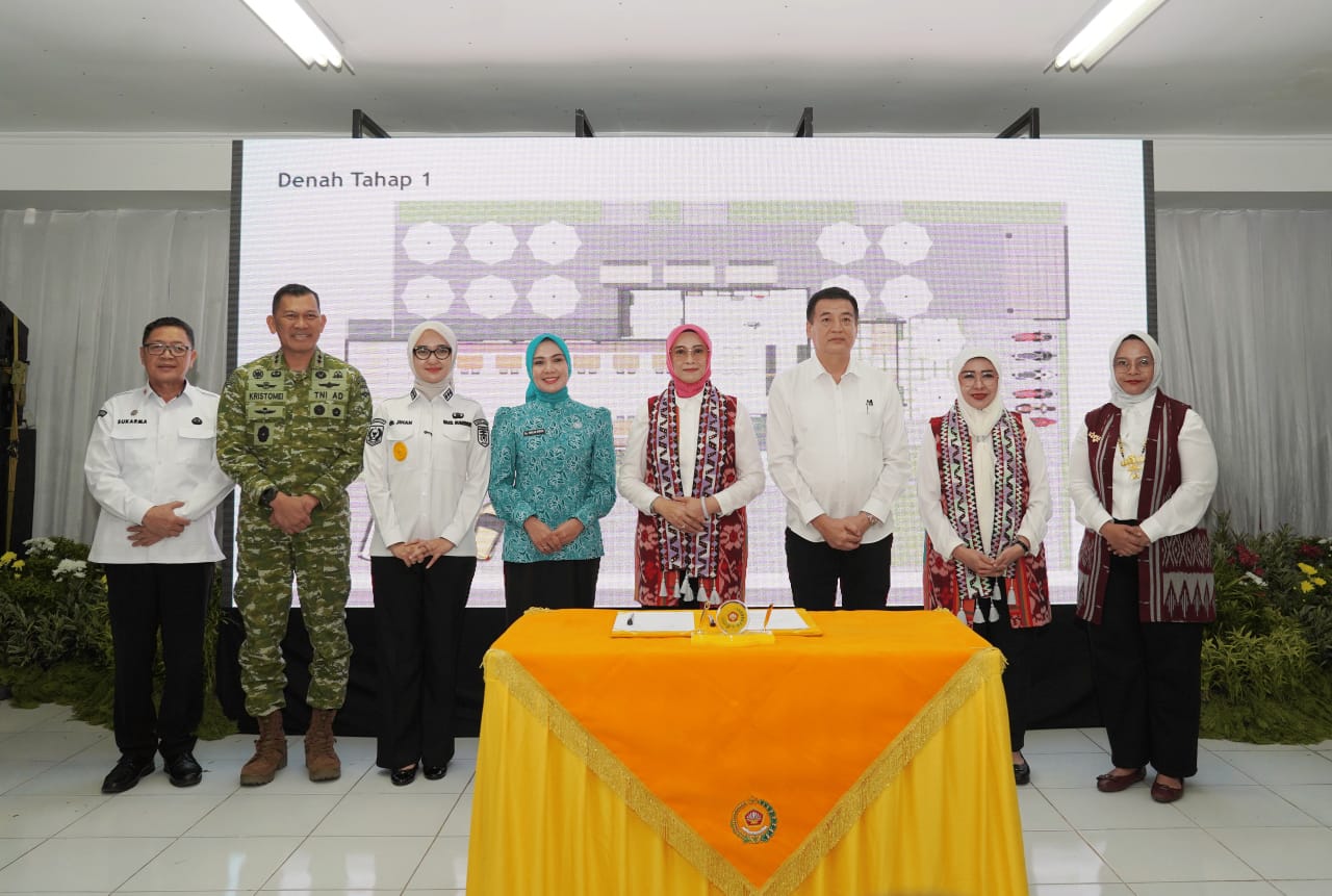 Pangdam XXI/RI Hadiri Peluncuran Program Orang Tua Asuh SLB Dharma Bhakti Dharma Pertiwi.