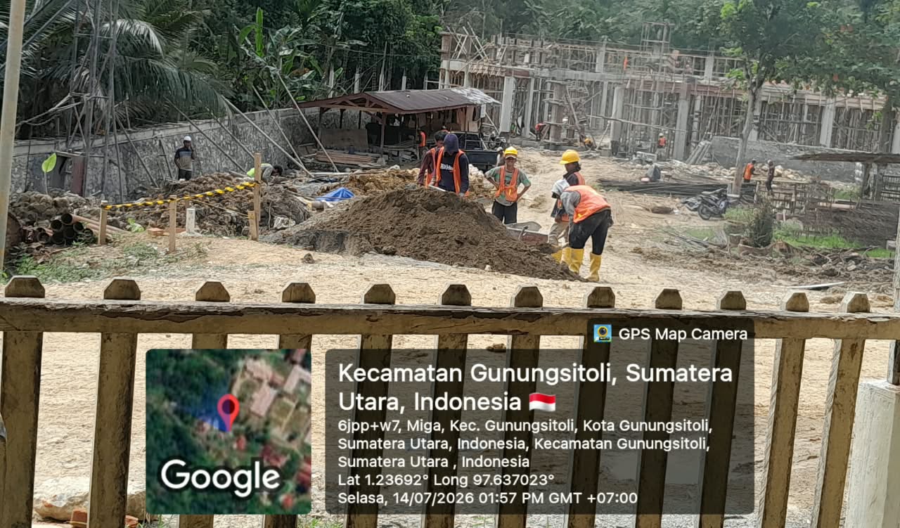 Soroti Mutu Proyek SMAN Unggulan Sukma Nias Rp87 M, KORSA DEM Tantang PPK dan Konsultan Buka Data di Aksi Damai.