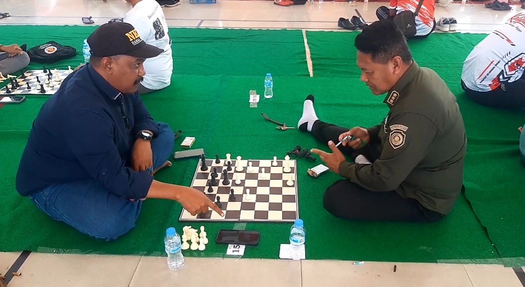 Rangkaian Peringatan HUT RI ke-81, Kecamatan Pungging Gelar Turnamen Catur “Pungging Cup”