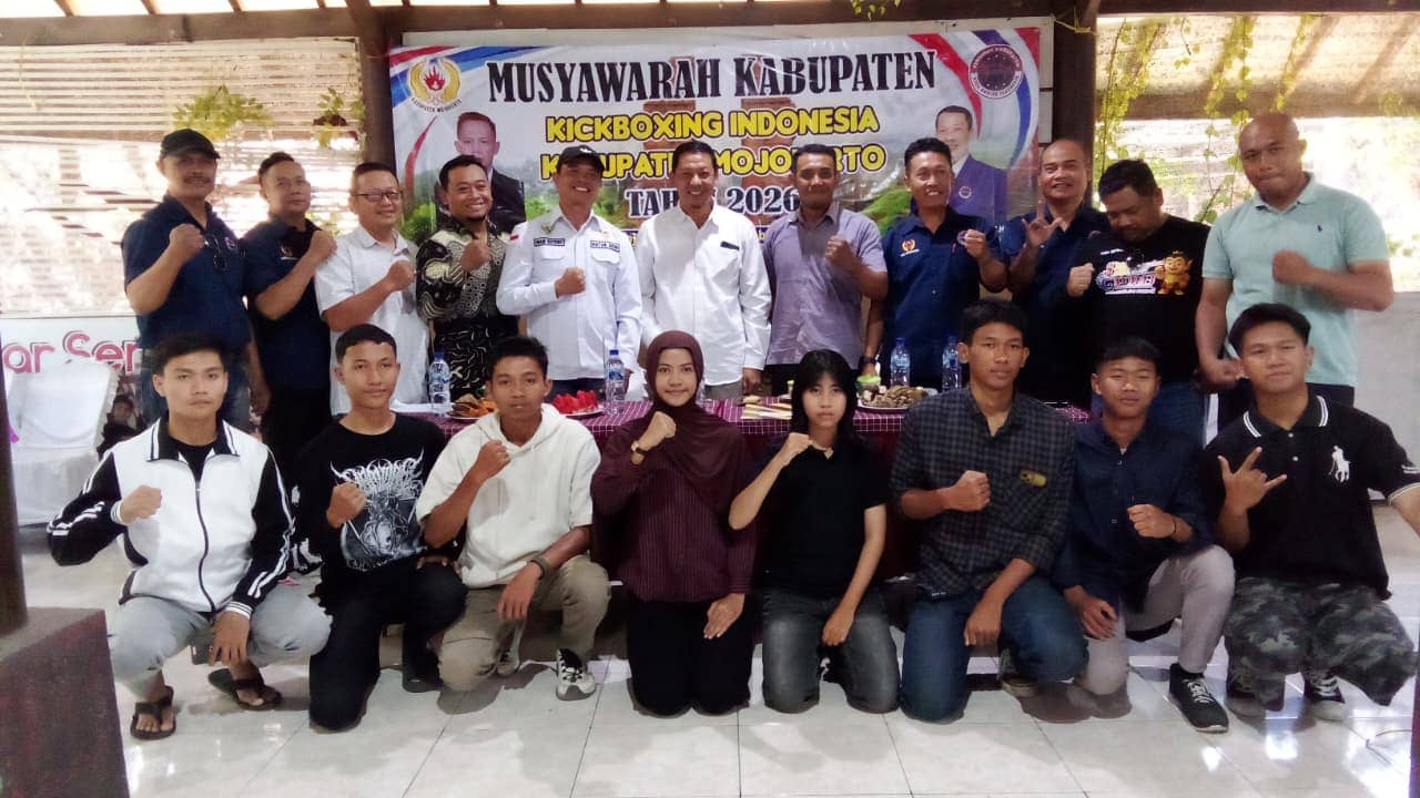 Ketum KONI Kab Mojokerto Ucapkan Selamat, Terpilihnya Kembali Suwandy Firdaus Sebagai Ketua Kicboxing 2026-2030
