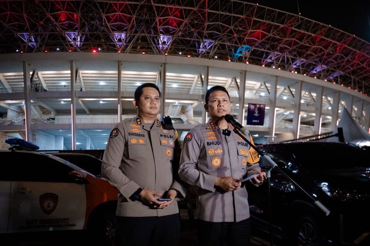 FIFA ASEAN Cup 2026 di SUGBK, Polri Kerahkan 2.373 Personel, Jamin Laga Aman,Tertib dan Lancar.