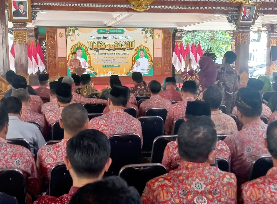 Peringatan Maulid Nabi Muhammad SAW 1448 H: Pemkab Mojokerto Ajak Teladani Sang Rasul Sebagai Rahmat Semesta