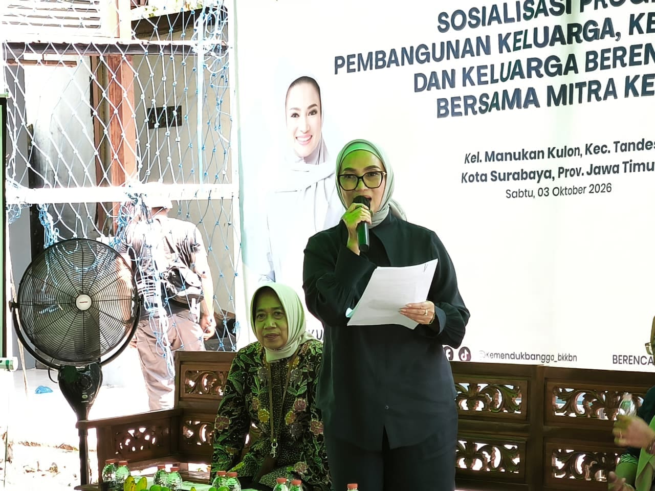 Dalam Rangka Wujudkan Indonesia Emas 2045, Kemendukbangga/BKKBN Jatim Gencar Sosialisasi Program Bangga Kencana