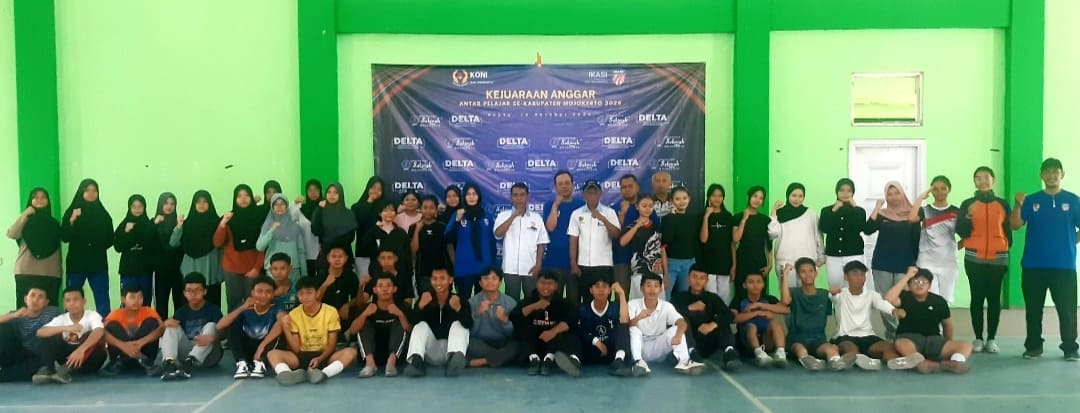 Kejuaraan Anggar Tingkat Pelajar Kabupaten Mojokerto Resmi Digelar, Diikuti 48 Atlet