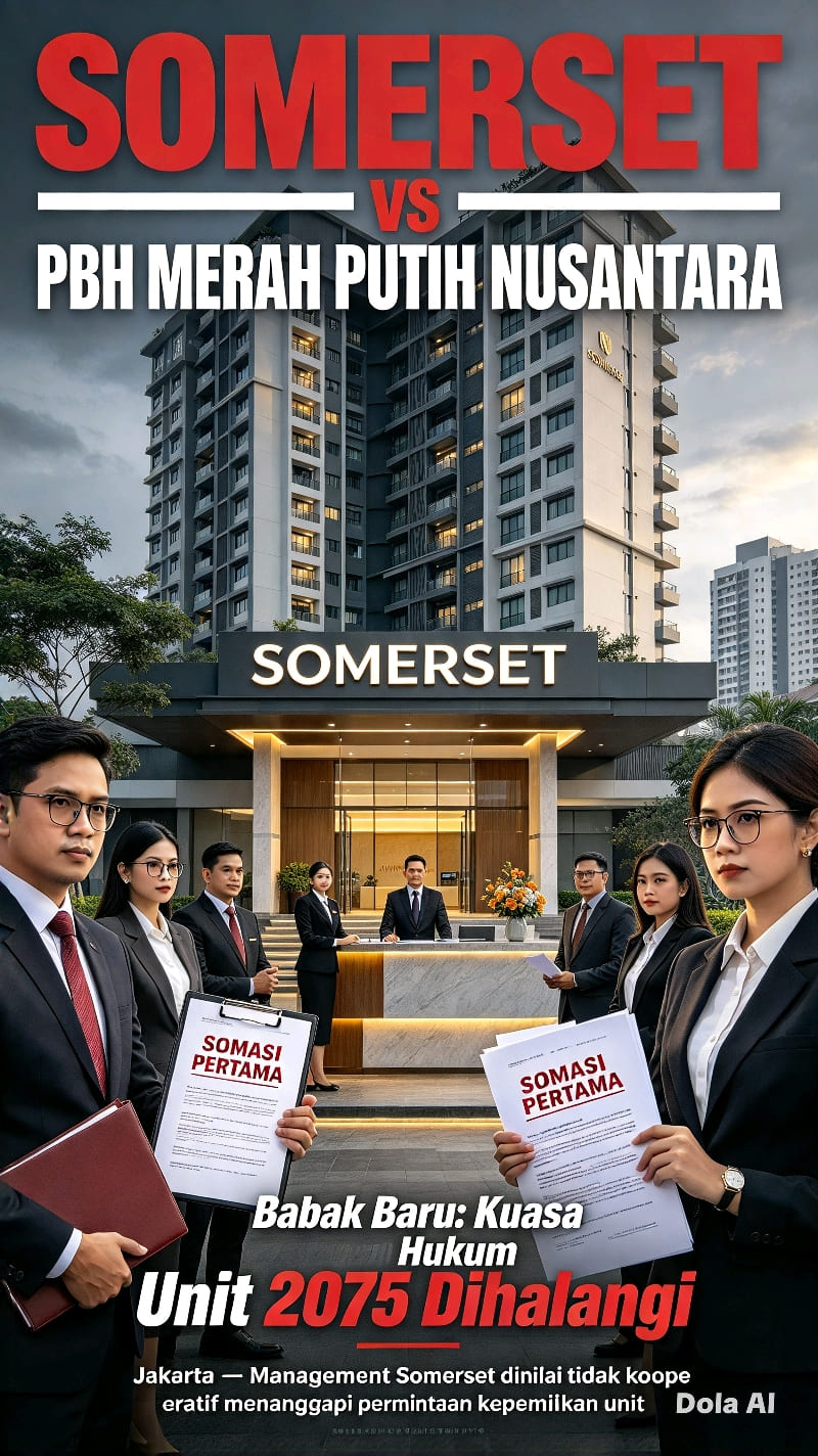 Somerset vs PBH Merah Putih Nusantara.